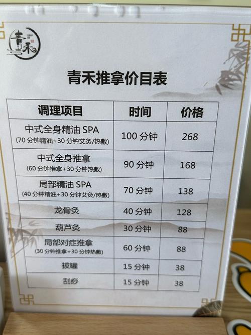 重庆按摩什么价格_重庆按摩价格一览表_重庆按摩价格你懂的